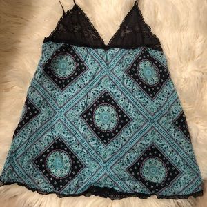 Free people night dress with adjustable straps